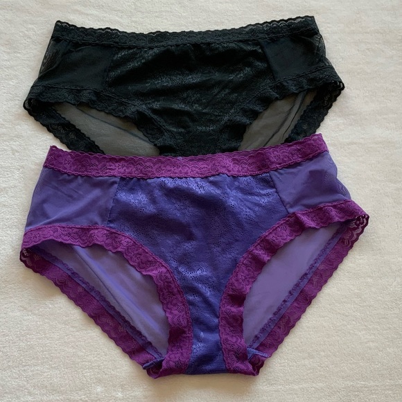 (2) Natori Escape Lace Girl Briefs - Picture 1 of 9